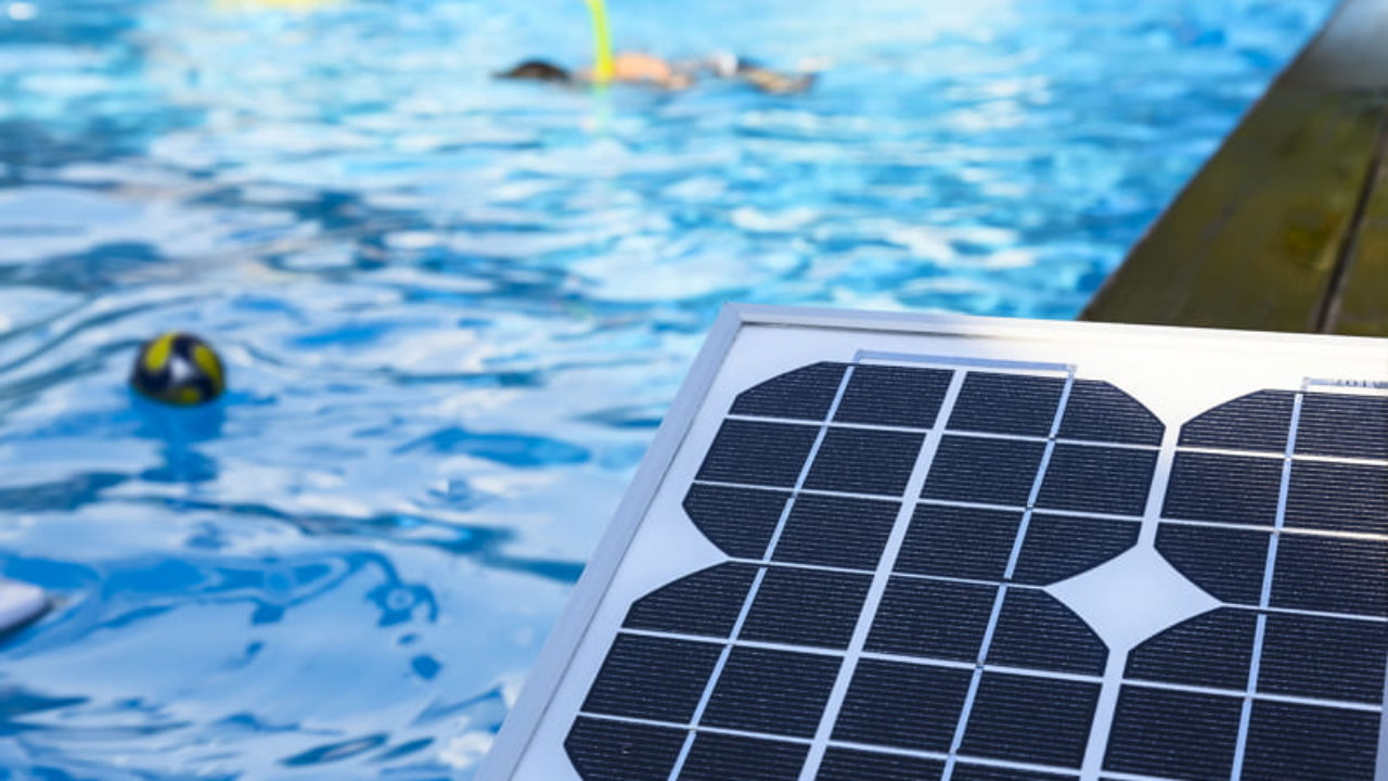 Climatizacion de piscinas con energia solar. Aplicaciones ámbito