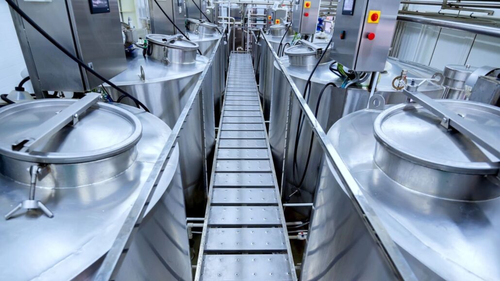 refrigeración industrial de lácteos
