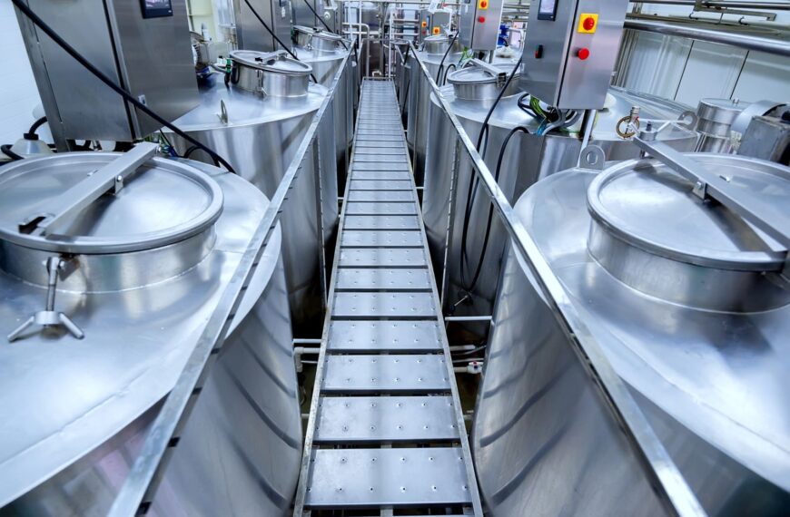 refrigeración industrial de lácteos