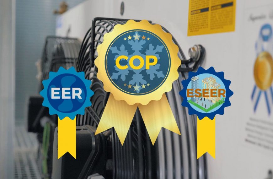 COP (Coeficiente de rendimiento), EER y European Seasonal Energy Efificieny Ratio