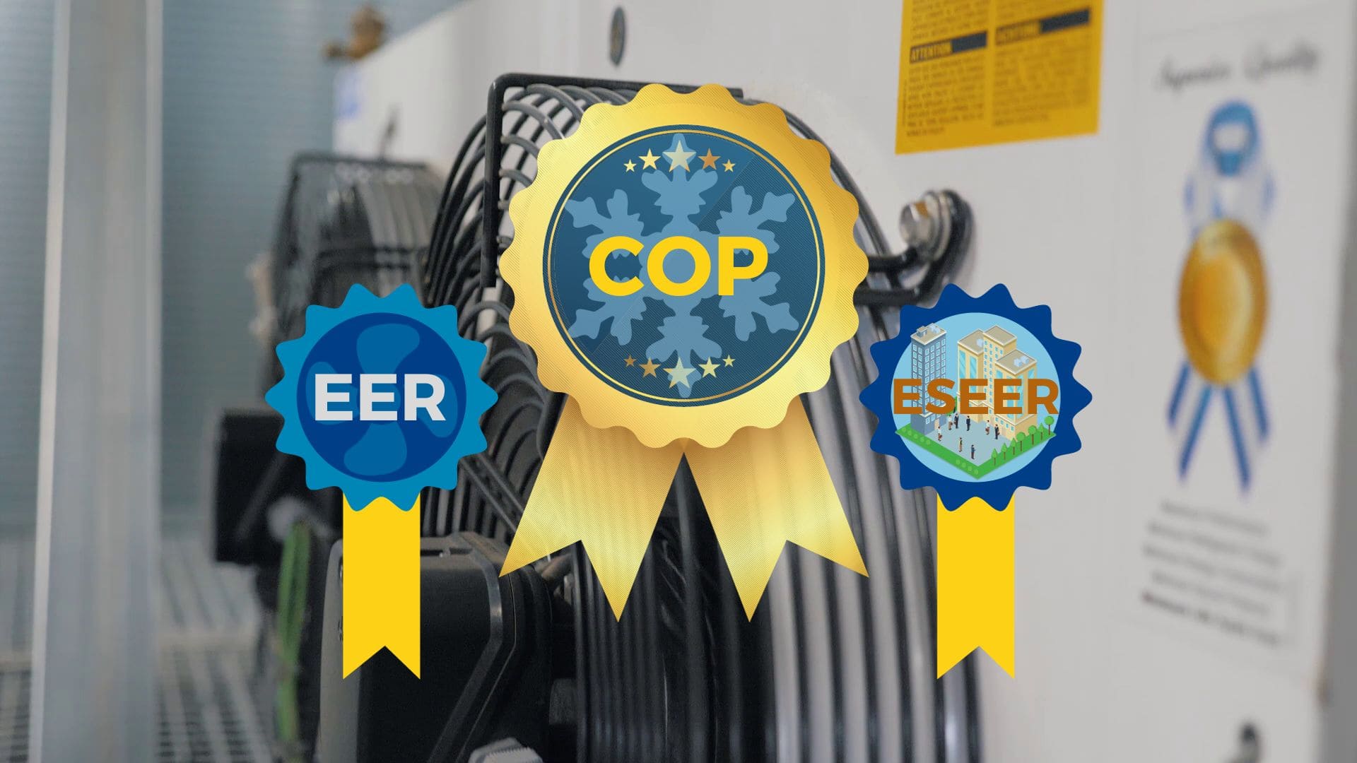 COP (Coeficiente de rendimiento), EER y European Seasonal Energy Efificieny Ratio