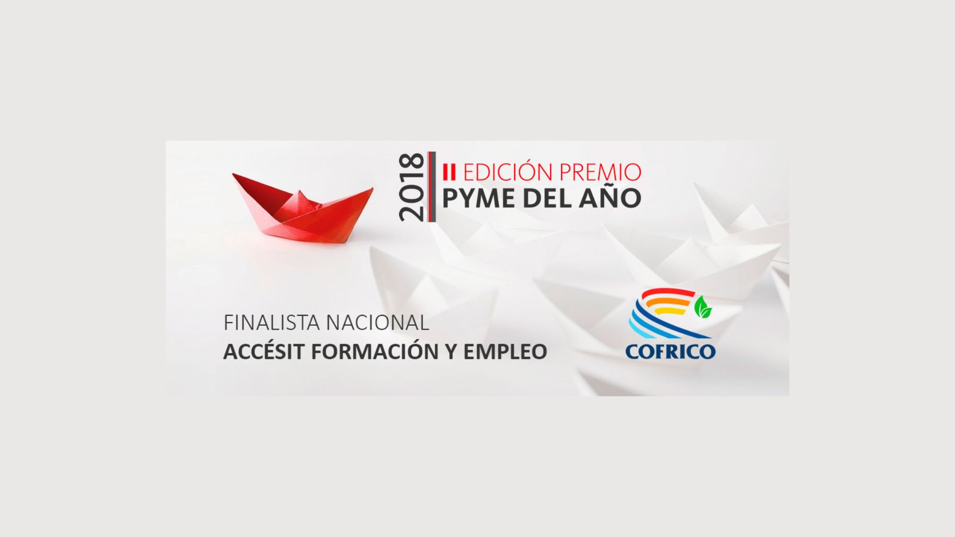 Cofrico, finalista Premios Nacionales Pyme del Año 2018